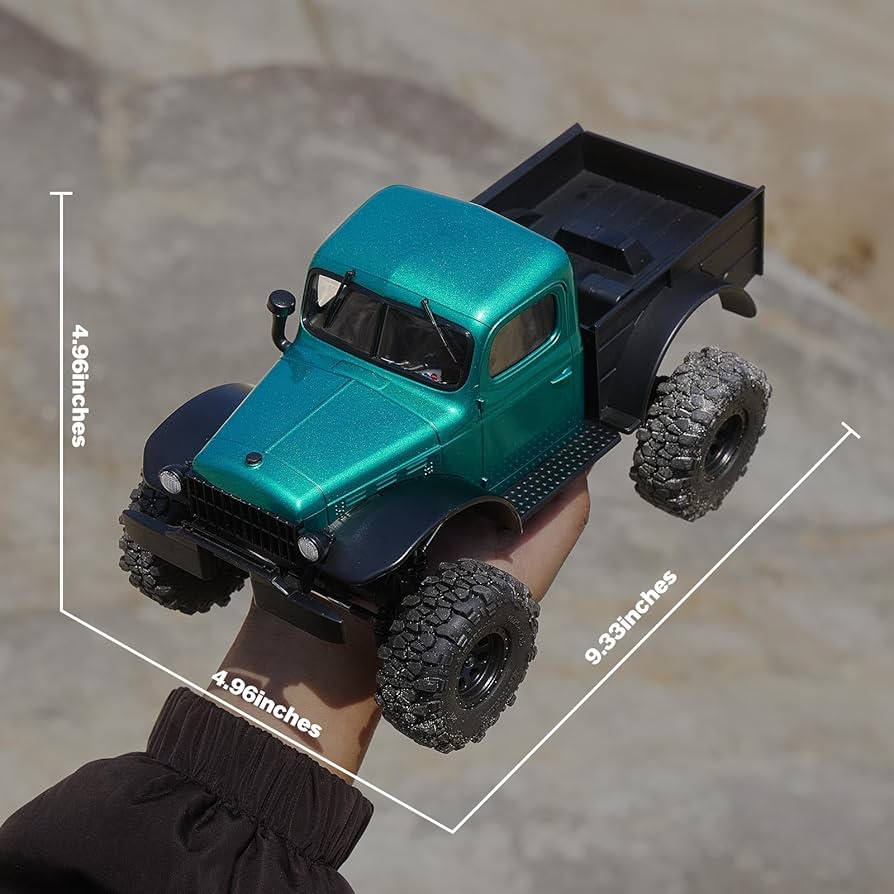 Amazon.co.jp: EAZYRC FMS FCX24 パワーワゴン 1/24 RCクローラー